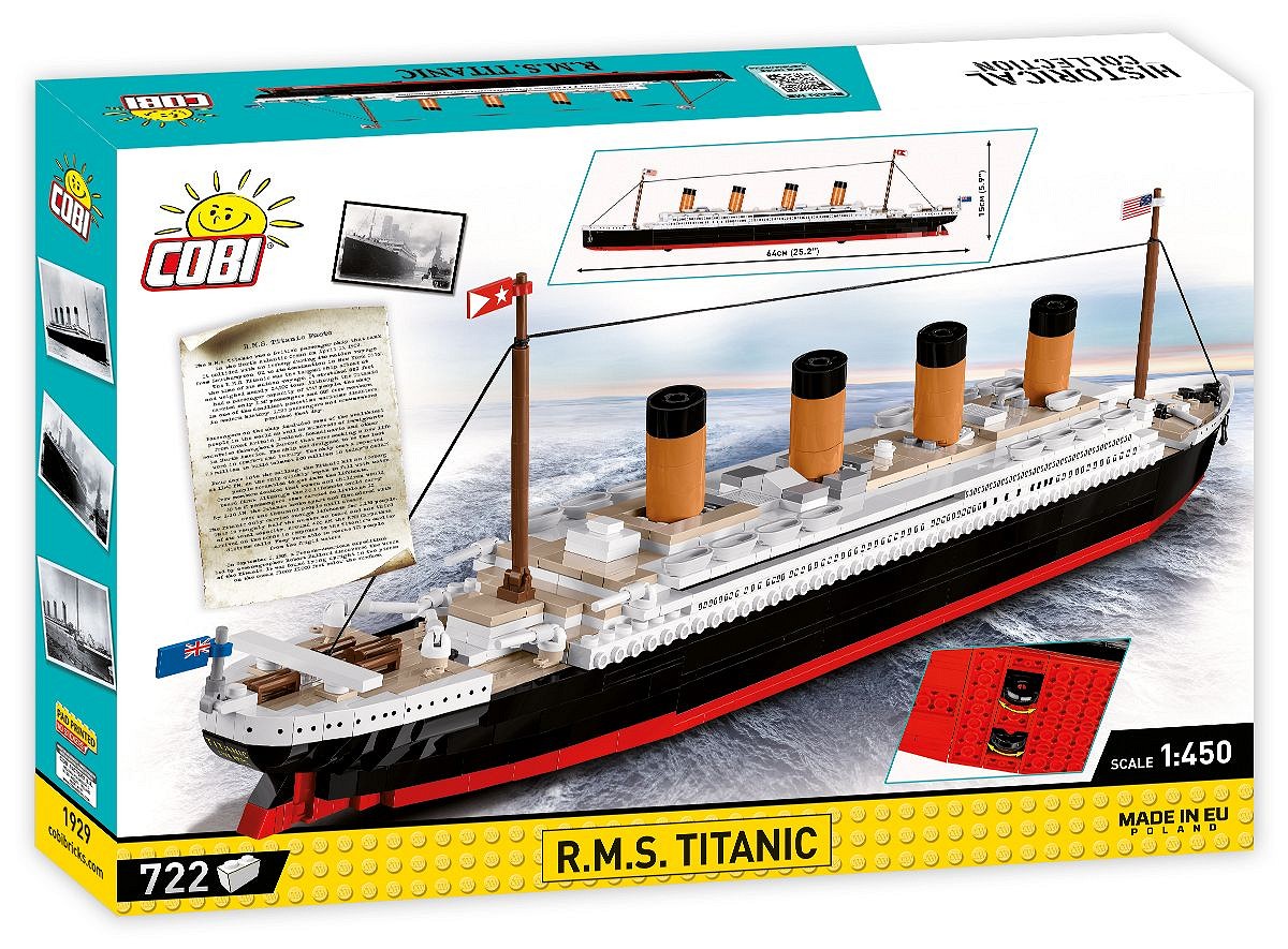 Titanic cobi lego store
